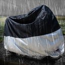 210D Oxford Cloth Motorcycle Electric Car Rainproof Dust-proof Cover, Size: XXXL (Silver)