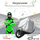 210D Oxford Cloth Motorcycle Electric Car Rainproof Dust-proof Cover, Size: XXXL (Silver)