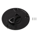 MB-OC029-BK Motorcycle Aluminum Oil Box Cover for Kawasaki FZX-6R / ZX-6RF 1-3 (Black)