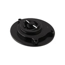 MB-OC029-BK Motorcycle Aluminum Oil Box Cover for Kawasaki FZX-6R / ZX-6RF 1-3 (Black)