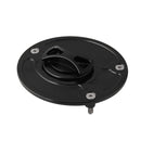 MB-OC029-BK Motorcycle Aluminum Oil Box Cover for Kawasaki FZX-6R / ZX-6RF 1-3 (Black)