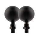 1 Pair KC801 12V Modified Universal Motorcycle LED Turn Signal (Black)