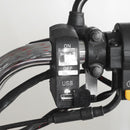 CS-838B 12V 2A Motorcycle Waterproof Mobile Phone USB Charger with Indicator Light Switch(White)