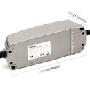 FOXSUR 0.8A / 3.6A 12V 5 Stage Charging Battery Charger for Car Motorcycle, US Plug