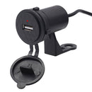 Motorcycle Waterproof DC DC 9-24V 5V / 1.5A USB Phone Charger Adapter, with Indicator Light