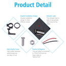 Motorcycle Waterproof DC DC 9-24V 5V / 1.5A USB Phone Charger Adapter, with Indicator Light