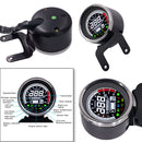 Universal Motorcycle Modified Multi-functional LED Digital Meter Indicator Light Tachometer Odometer Speedometer Oil Meter