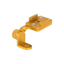 RUIGPRO Motorcycle Handlebar Alloy Phone Bracket for GoPro HERO9 Black / HERO8 Black /7 /6 /5, Insta360 One R, DJI Osmo Action, Xiaoyi Sport Cameras(Gold)
