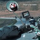 RUIGPRO Motorcycle Handlebar Alloy Phone Bracket for GoPro HERO9 Black / HERO8 Black /7 /6 /5, Insta360 One R, DJI Osmo Action, Xiaoyi Sport Cameras(Gold)