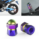 2 PCS Motorcycles Gas Cap Mouthpiece Cover Tire Cap Tire Valve Caps (Colour)