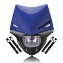 Speedpark Cross-country Motorcycle LED Headlight Headlamp Assembly for KTM(Blue)