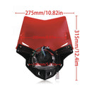 Speedpark Cross-country Motorcycle LED Headlight Headlamp Assembly for KTM(White)