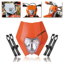 Speedpark Cross-country Motorcycle LED Headlight Grimace Headlamp for KTM (Orange)