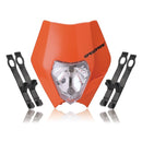Speedpark Cross-country Motorcycle LED Headlight Grimace Headlamp for KTM (Orange)