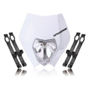 Speedpark Cross-country Motorcycle LED Headlight Grimace Headlamp for KTM (White)
