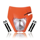 Speedpark H4 KTM Cross-country Motorcycle LED Headlight Grimace Headlamp (Orange)