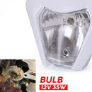 Speedpark H4 KTM Cross-country Motorcycle LED Headlight Grimace Headlamp (White)
