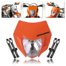 Speedpark KTM Cross-country Motorcycle LED Headlight Grimace Headlamp (Orange)