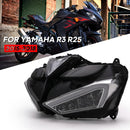 Speedpark Motorcycle LED Headlight Assembly for Yamaha YZF-R25 YZF-R3 13-17