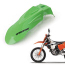 Speedpark Motorcycle Modified Front Wheel Fender Dustproof Splash Flaps Mudguards for Yamaha / Suzuki / KTM (Green)