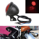 Speedpark 12V Motorcycle Modified Tail Light Brake Light for Harley(Black)