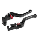 Speedpark Motorcycle Modified Adjustable Brake Clutch Handle Lever for Honda GROM MSX125 (Gold)