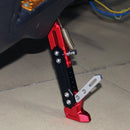 Motorcycle Modified Aluminum Alloy Side Tripod Adjustable Pedal Holder (Blue)
