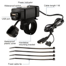 Motorcycle Mobile Phone Charger QC3.0 PD Fast Charge Charger SAE Terminal