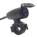 C5931-Z Motorcycle 45W PD Fast Charge + QC3.0 Dual Interface Charger