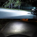 H4 DC12V / 7.4W Motorcycle LED Headlight with 24LEDs SMD-3030 Lamp Beads (White Light)