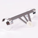 MP1001 Motorcycle Paper Car License Plate Placement Tube Waterproof Motorcycle Tax Tube Cylindrical Disc Paper Holder Air Vehicle License Plate Frame for Motorcycles(White)