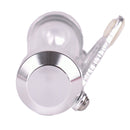 MP1001 Motorcycle Paper Car License Plate Placement Tube Waterproof Motorcycle Tax Tube Cylindrical Disc Paper Holder Air Vehicle License Plate Frame for Motorcycles(White)