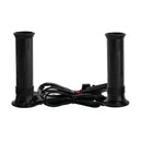 WUPP CS-990A1 Motorcycle Modified Intelligent Electric Heating Hand Cover Heated Grip Handlebar with Five Gear Temperature Control & Five Colors Indicator (Black)