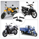 WUPP CS-990A1 Motorcycle Modified Intelligent Electric Heating Hand Cover Heated Grip Handlebar with Five Gear Temperature Control & Five Colors Indicator (Black)
