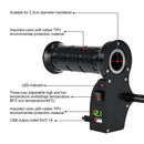 CS-503A3 Motorcycle Modified Electric Heating Hand Cover Heated Grip Handlebar with Digital Voltmeter(Green)