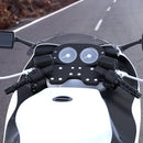 CS-503A3 Motorcycle Modified Electric Heating Hand Cover Heated Grip Handlebar with Digital Voltmeter(Green)