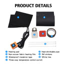 CS-937A1 Motorcycle Scooter Smart Three Gear Temperature Control Electric Hand Grip Cover Heated Grip Handlebar