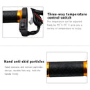 CS-764A3 12V Motorcycle Scooter Aluminum Alloy Electric Hand Grip Cover Heated Grip Handlebar(Gold)