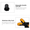CS-764A3 12V Motorcycle Scooter Aluminum Alloy Electric Hand Grip Cover Heated Grip Handlebar(Gold)