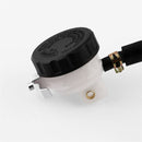 Universal 7 / 8 inch 22mm Modified Motorcycle Adjustable Brake Clutch Handbrake (Silver)