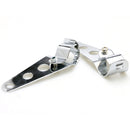 Motorcycle Headlight Holder Modification Accessories, Size:S (Silver)