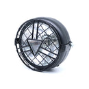 Motorcycle Arrowhead Reticular Retro Lamp LED Headlight Modification Accessories for CG125 / GN125 (White)