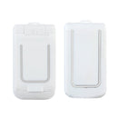 LONG-CZ J9 Mini Flip Style Mobile Phone, 0.66 inch, 18 Keys, Support Bluetooth, FM, SOS, Anti-lost, Magic Sound, Auto Answering, GSM, Single SIM(White)