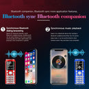 Satrend K8 Mini Mobile Phone, 1.0 inch, Hands Free Bluetooth Dialer Headphone, MP3 Music, Dual SIM, Network: 2G(Green)