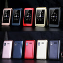 M9 Dual-screen Flip Elder Phone, 2.8 inch + 1.77 inch, 32MB+32MB, Support FM, SOS, GSM, Family Number, Big Keys, Dual SIM (Blue)