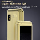 M9 Dual-screen Flip Elder Phone, 2.8 inch + 1.77 inch, 32MB+32MB, Support FM, SOS, GSM, Family Number, Big Keys, Dual SIM (Red)