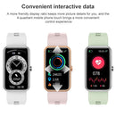 L16 1.47 inch HD Full Colorful Screen IP68 Waterproof Heart Rate Monitoring Bluetooth Sports Smart Watch(Pink)