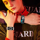 L16 1.47 inch HD Full Colorful Screen IP68 Waterproof Heart Rate Monitoring Bluetooth Sports Smart Watch(Pink)