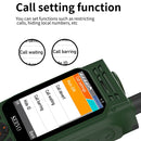 SERVO F3 Mobile Phone, English Key, 4000mAh Battery, 2.4 inch, Spredtrum SC6531, 23 Keys, Support Bluetooth, FM, Magic Voice, Flashlight, TV, GSM, Quad SIM(Green)