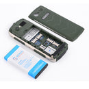 SERVO H8 Mobile Phone, Russian Key, 3000mAh Battery, 2.8 inch, Spredtrum SC6531CA, 21 Keys, Support Bluetooth, FM, Magic Sound, Flashlight, GSM, Quad SIM(Green)